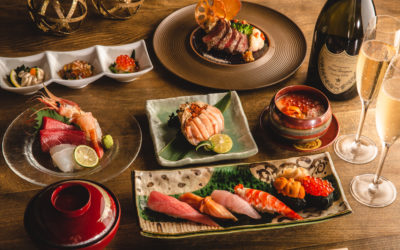 ＜期間限定12/24～25＞シャンパン付寿司クリスマスコース、ご予約承り中！